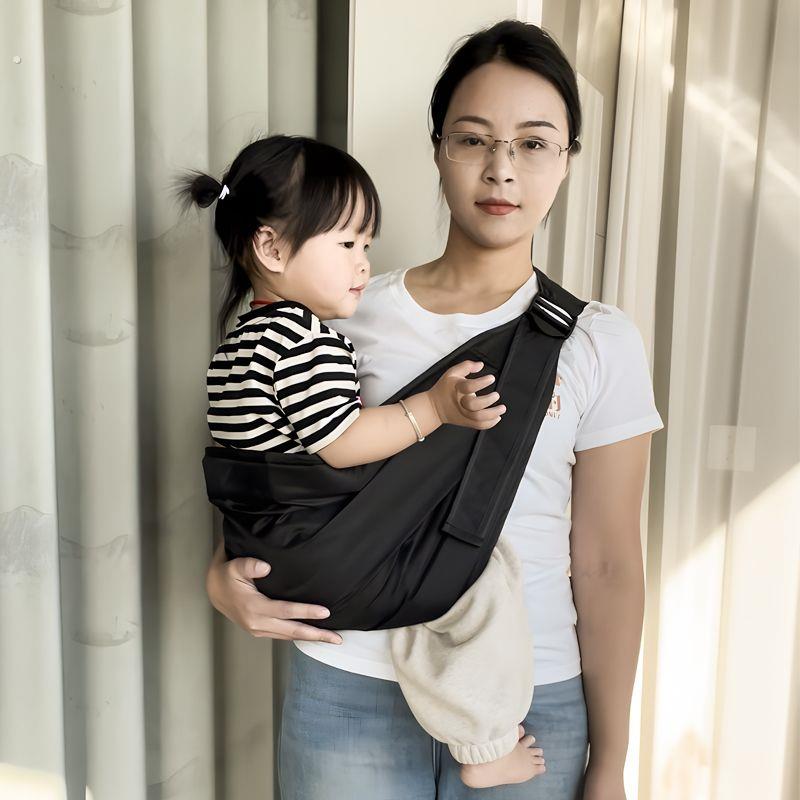 解放双手通用新款新生婴儿背带外出前抱式背娃宝宝婴幼儿横抱侧抱