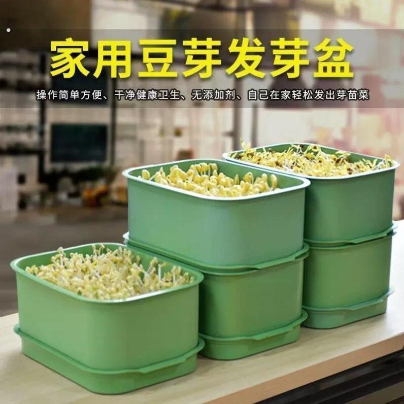 豆牙发牙盆水培育苗盘生豆芽专用筐老式豆芽缸家用种菜绿豆芽神器
