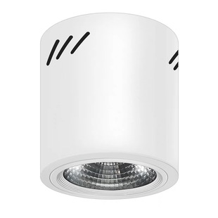 led明装 筒灯4寸5寸6寸8寸cob射灯吸顶吊线圆形天花筒灯15W20W30W