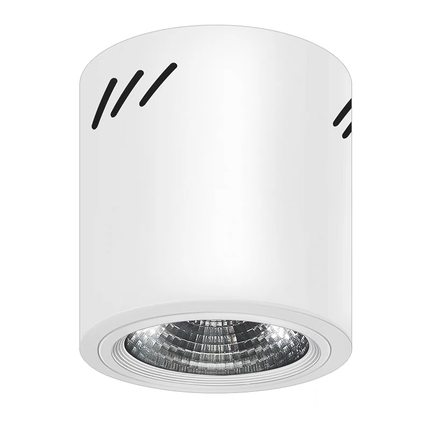 led明装筒灯4寸5寸6寸8寸cob射灯吸顶吊线圆形天花筒灯15W20W30W