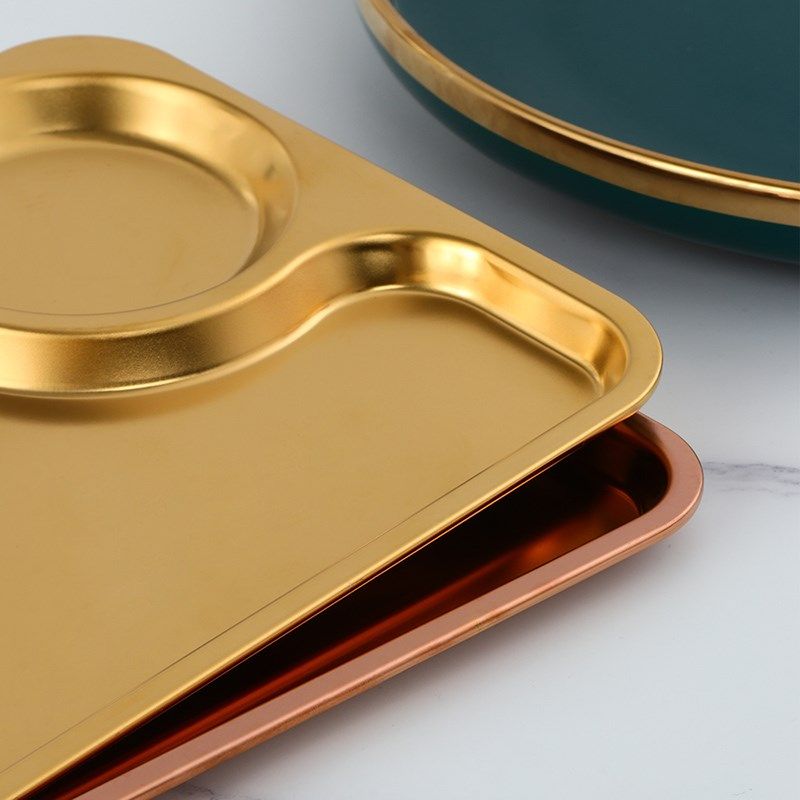 不锈钢调料盘子餐馆酱料酱醋小碟子家用双格调味碟蘸水小吃盘创意,餐饮具,盘,淘宝优惠券,粉丝福利购,淘宝优惠卷