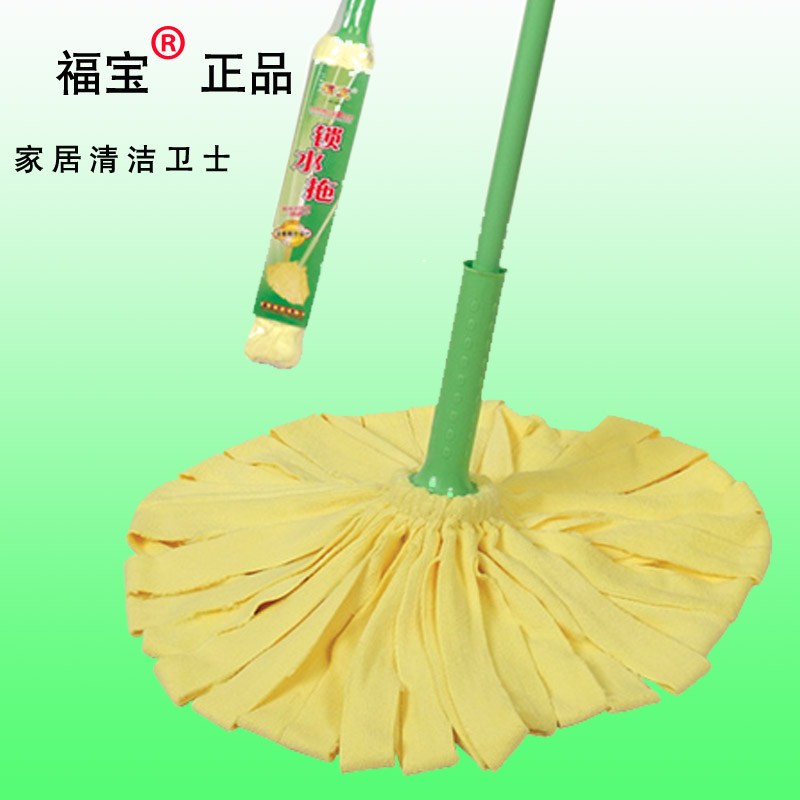 懒人甩水毕卡锁拧水拖把 旋转家用棉布条免手洗挤水地拖超强吸水