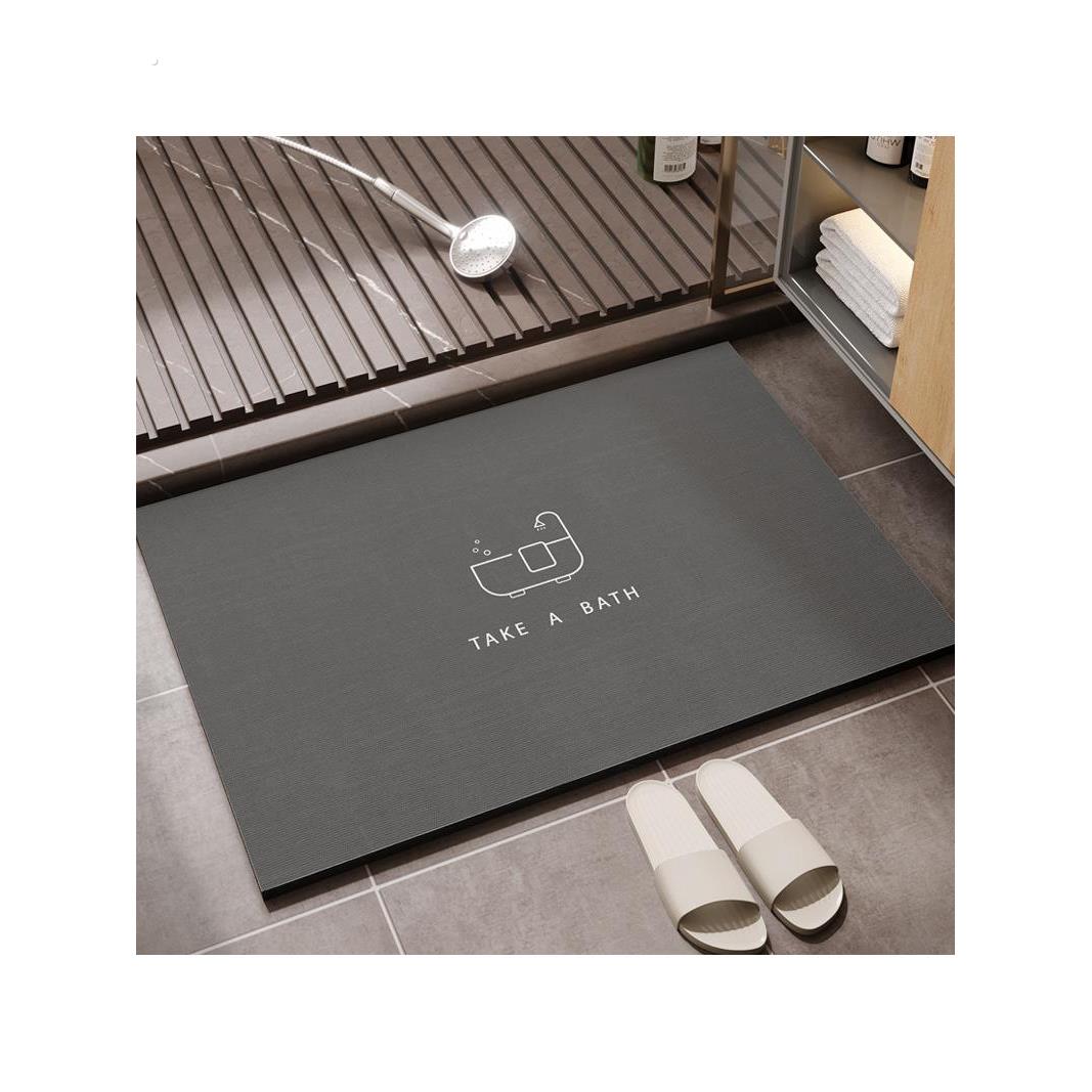 quick dry toilet door mat mat bathroom MATS carpets 浴室地垫