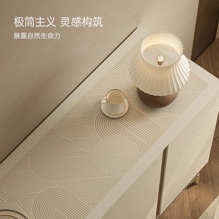 柜桌垫防水防油防尘餐边柜垫家用 韵律轻奢电视柜台面保护垫玄关鞋