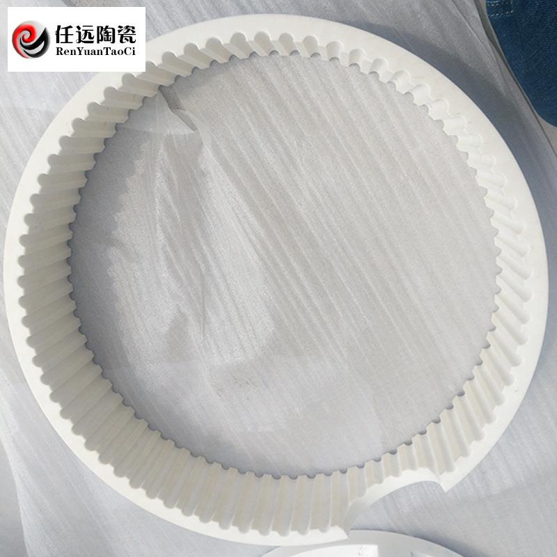 厂家氧化铝陶瓷粉碎机齿圈刀盘叶轮粉碎机陶瓷配件