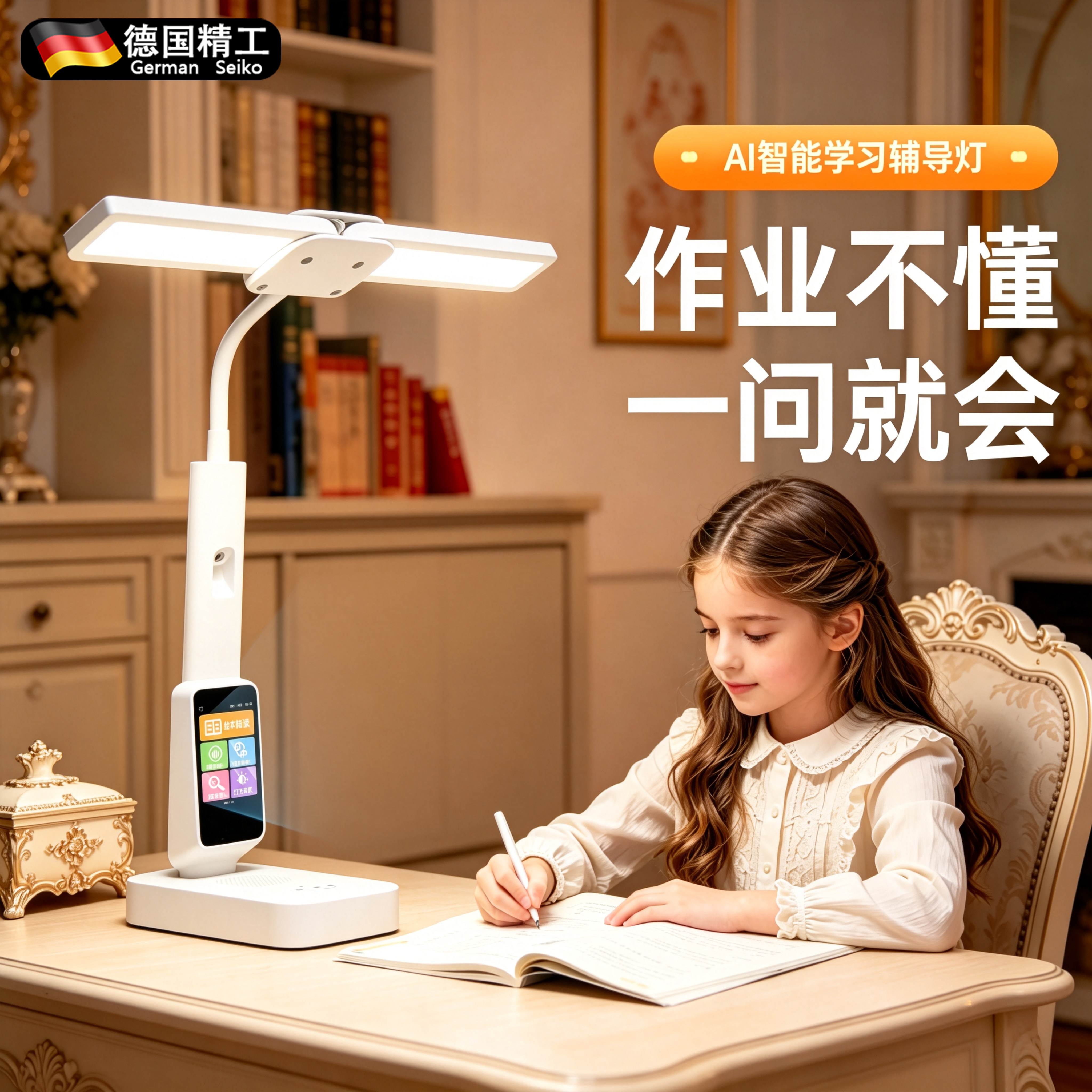 AI智能学习辅导作业多功能教育