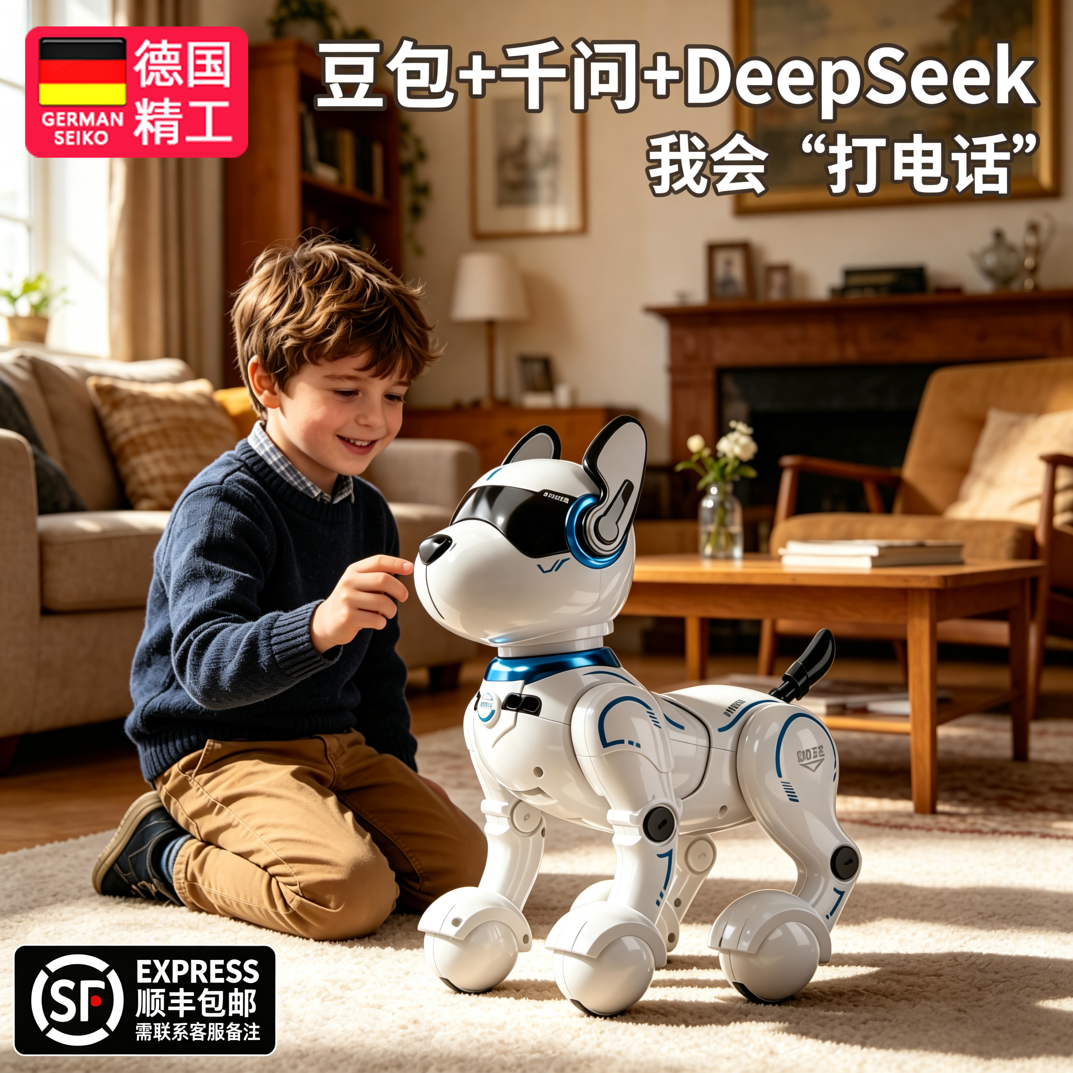 AI智能机器狗宠物机械狗可对话