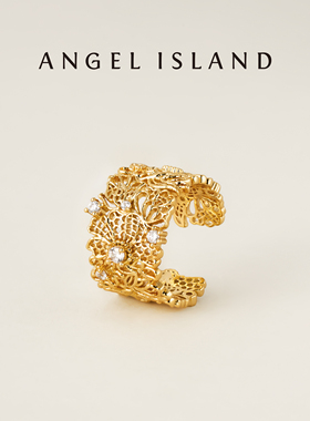 ANGELISLAND天使岛镂空开口戒指