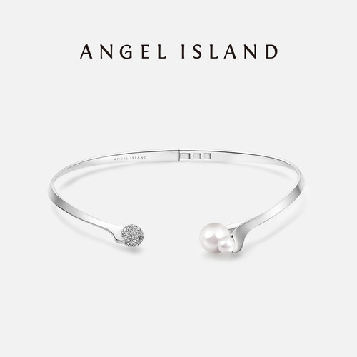 「Diana」小气泡水钻项圈女颈链锁骨项链高级 ANGEL ISLAND天使岛