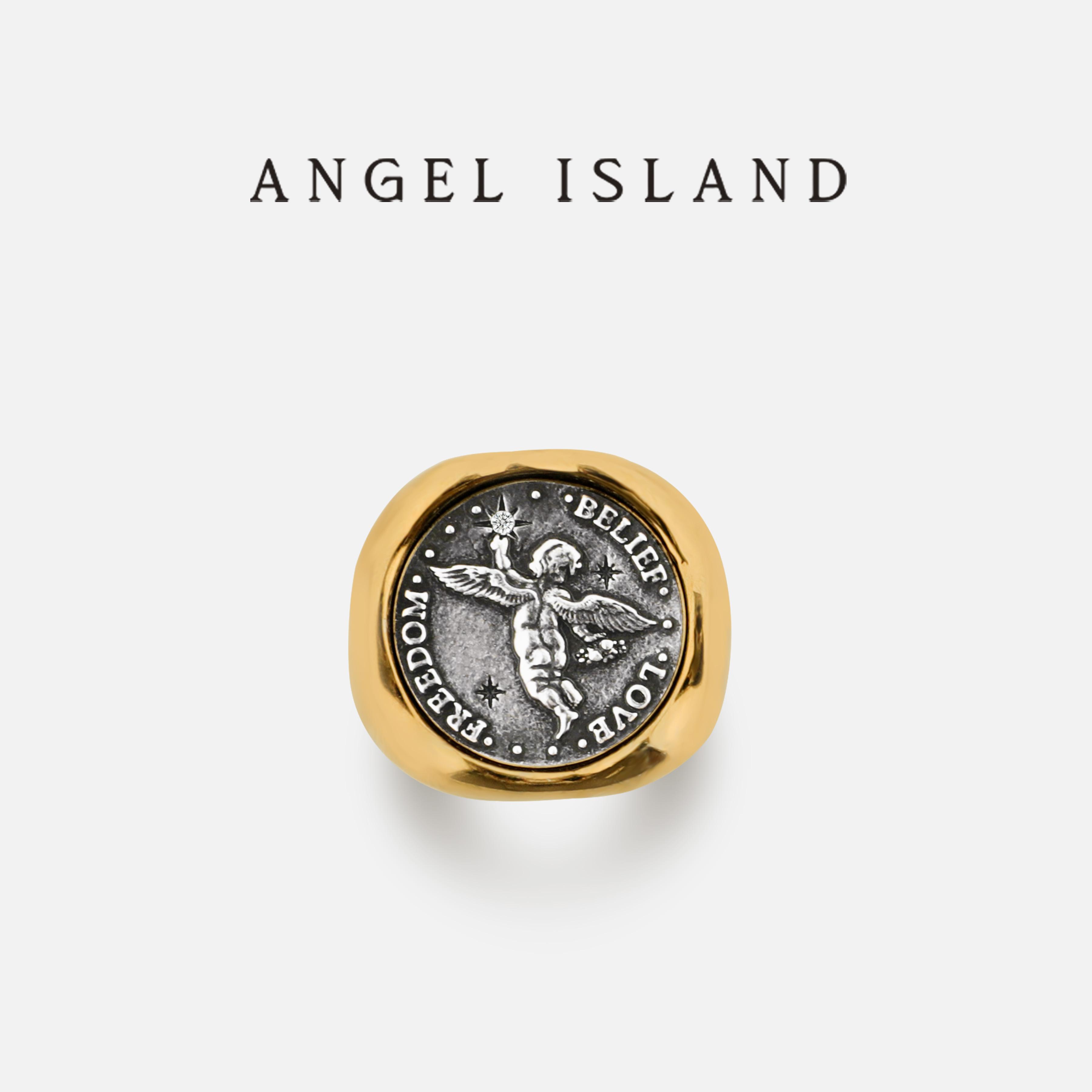 ANGELISLAND天使幸运古币戒指