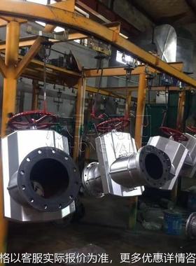 GJ642X气动防爆管夹阀 重力式 双作用法兰胶管夹管阀 阀门