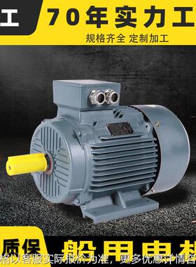 Y-H-3W船用电机 三相异步交流电动机 船用水泵机械设备马达电机
