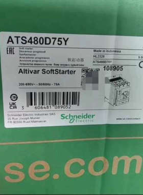 ATS480D75Y软启动保内议价