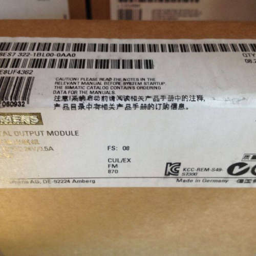 6ES7 322-1BL00-0AA0模块6ES732议价