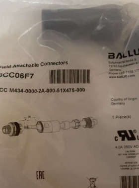 巴鲁夫配BCC06F7 BCC M434-00议价