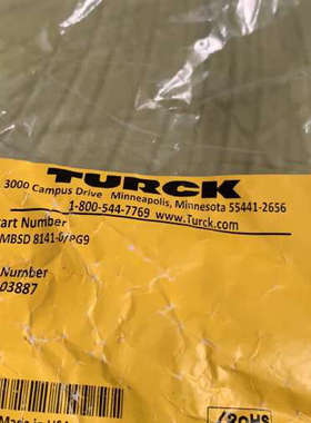 图尔克金属连接器接头 CMBSD-8141-0PG9 4芯议价