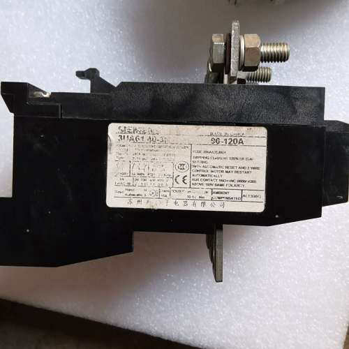 热继电器3UA61 40-3H一台90-120A议价