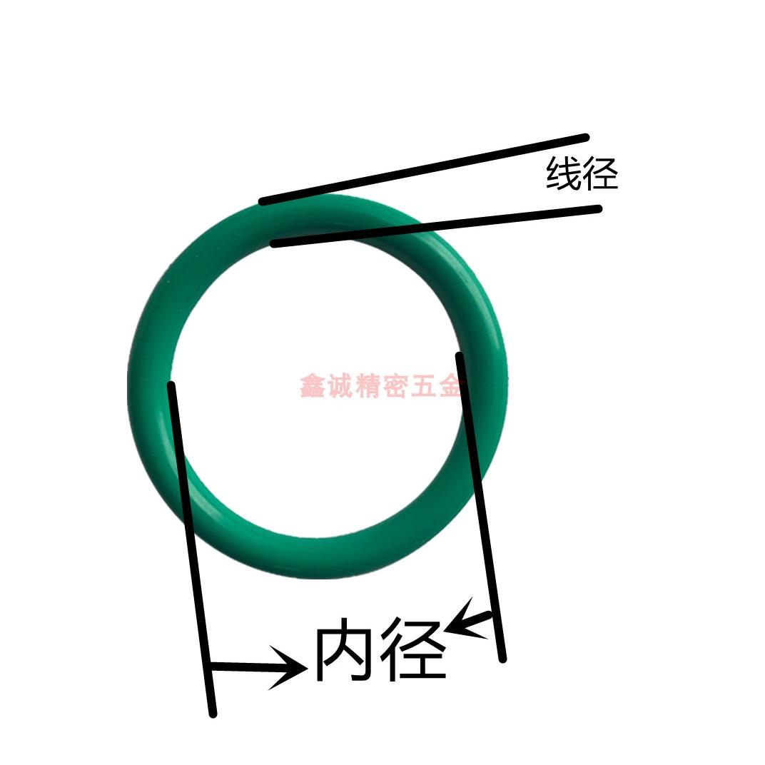 氟胶FKM怡合达密封圈O型圈P系列XTC21/22-3 4 5 6 7 8 9 10A~31.5