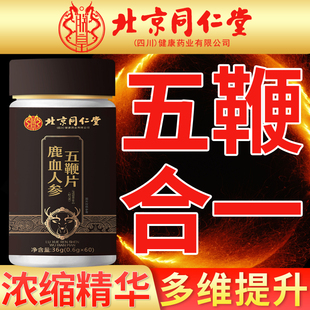 【北京同仁堂】五种动物鞭加强版！鹿鞭驴鞭牛鞭羊鞭马鞭五鞭片