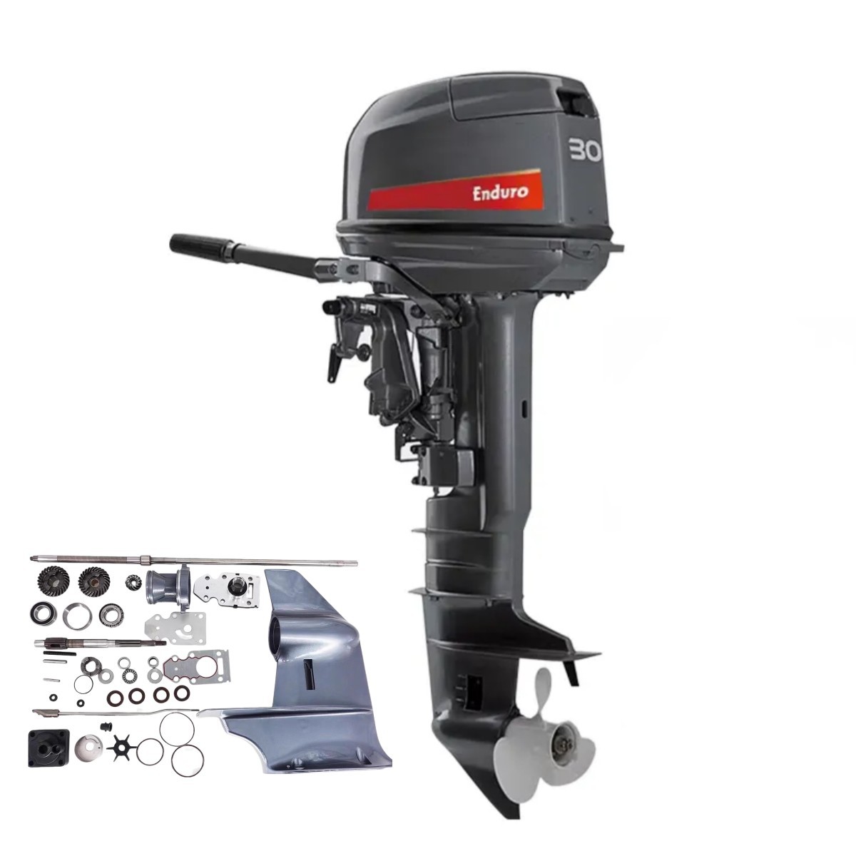 30HP 2 stroke outboard engine outboards  long shaft boat mot