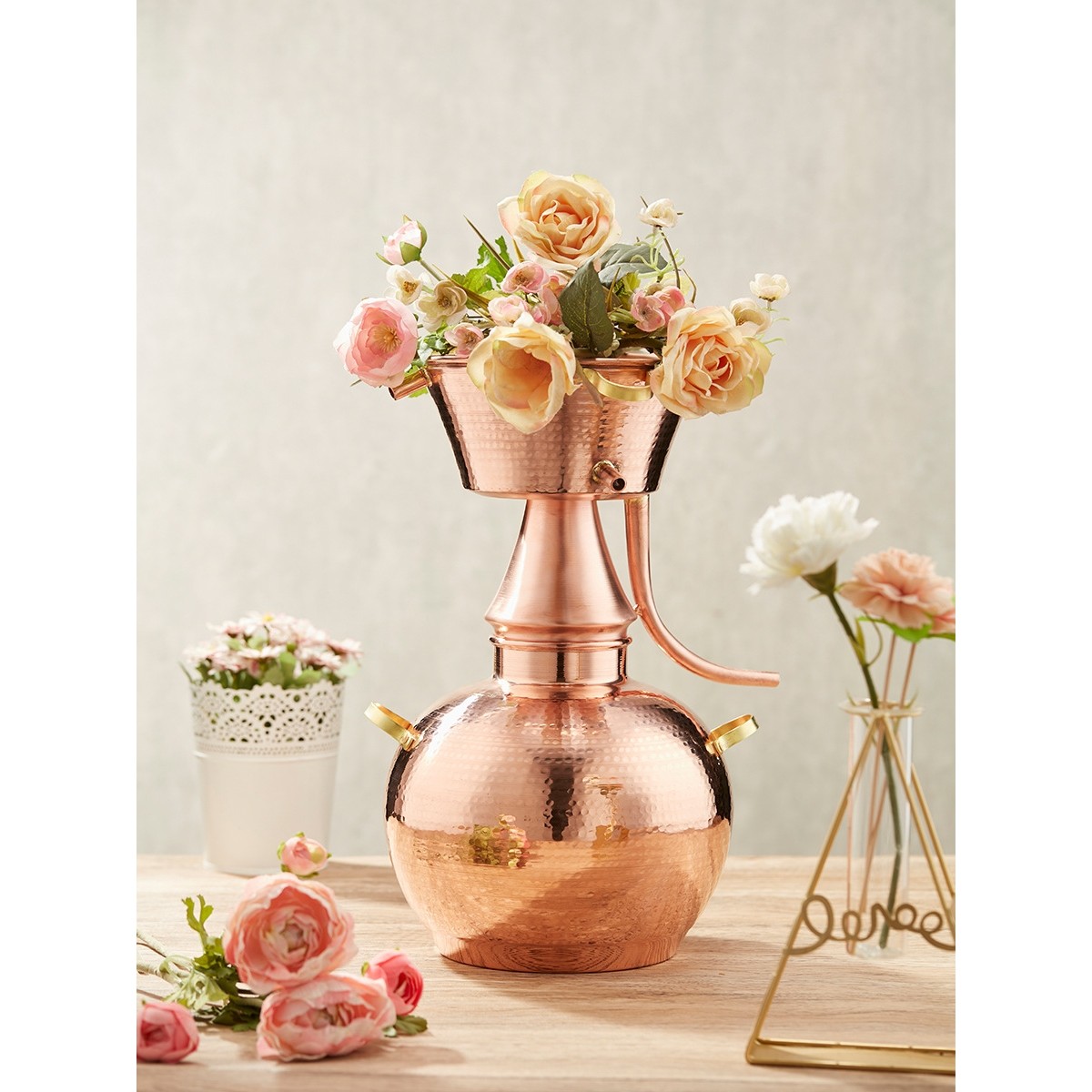 6.5升蒸馏器家用小型纯露精油蒸馏机紫铜纯露机古法蒸馏酿酒设备,餐饮具,家用酒壶,淘宝优惠券,粉丝福利购,淘宝优惠卷