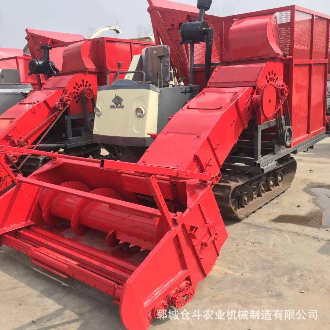 玉米秸秆青储机收割机履带式地滚刀青储机牧草青贮机