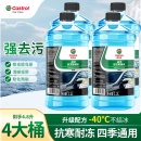 嘉实多汽车玻璃水防冻零下40强力去污去油膜车用雨刮器水15冬季