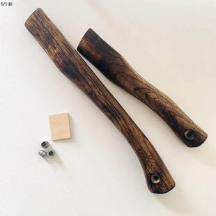 斧头柄青冈木柄实见描述木斧子把碳化木柄用户外用手斧柄专结实固