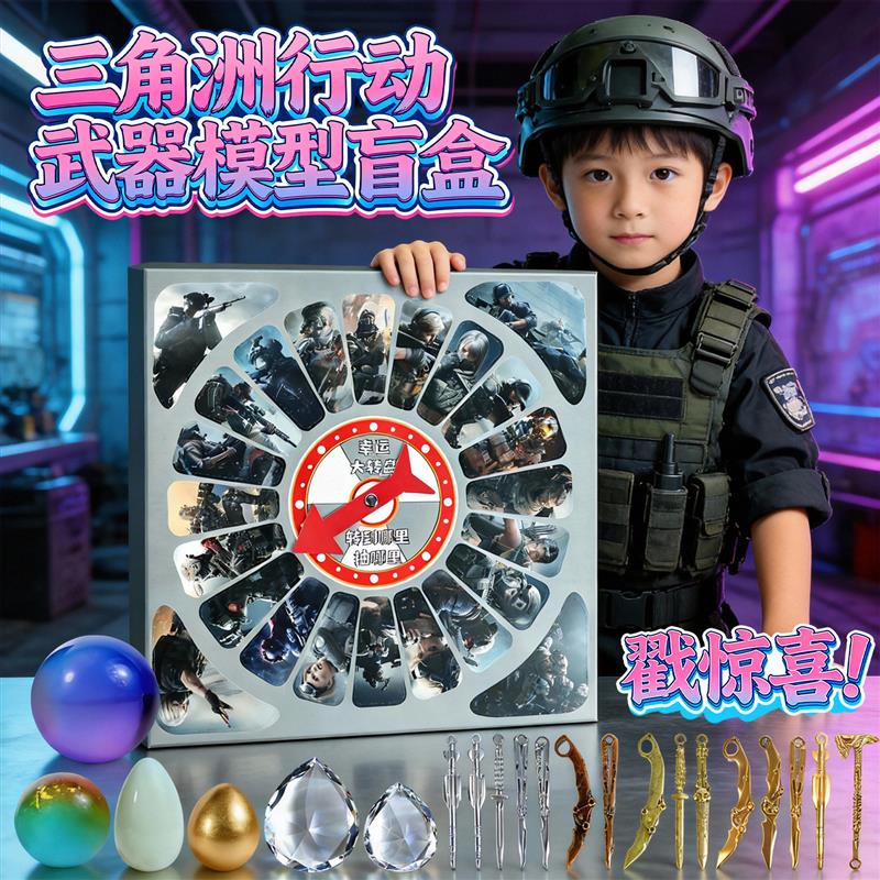 儿童新年洞洞乐转转乐盲盒礼物