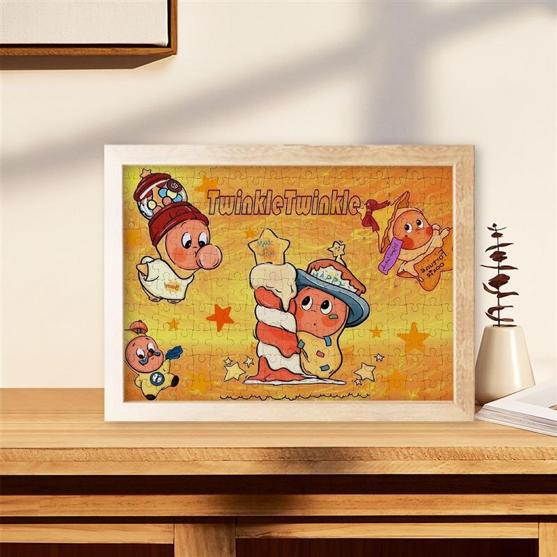 长方形治愈卡通生日礼物300片