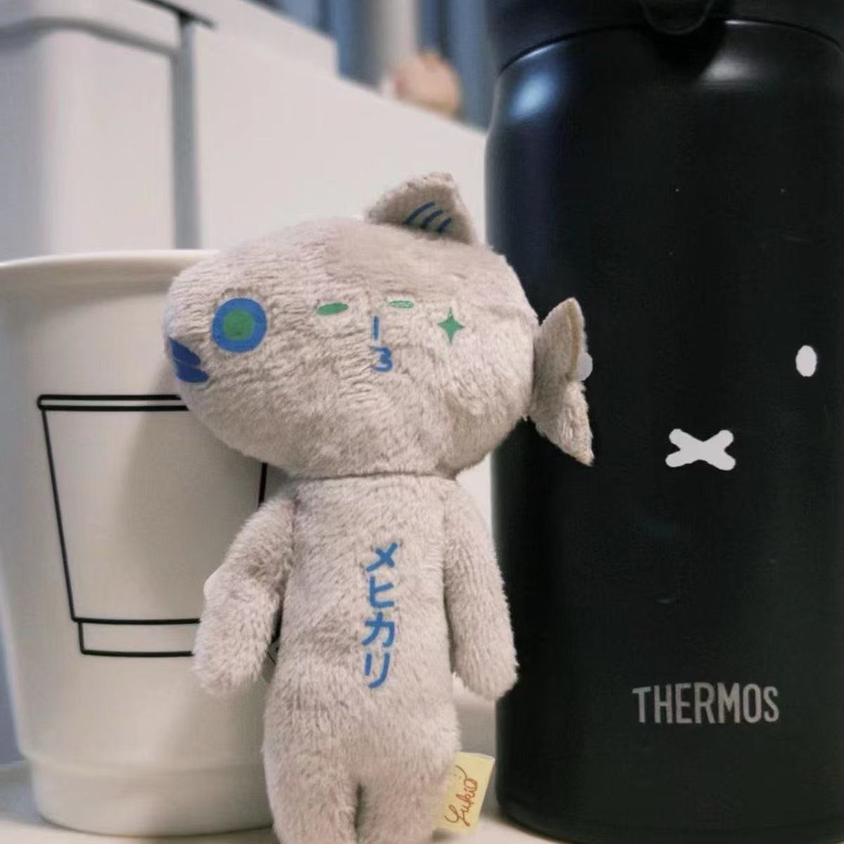 日本卡通yukio搞怪毛绒娃娃挂件