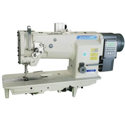 江龙针车4400单针三同步车箱包手袋厚料皮革缝纫机电脑平车