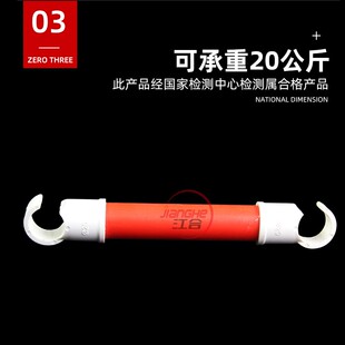 PVC钩管卡定位吊卡4分20PPR水管6分25固定勾卡32精品地面开槽配件