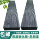 碳化木板烧杉板深度碳化木火烧黑色木纹板龟裂纹爆裂纹炭化木板材
