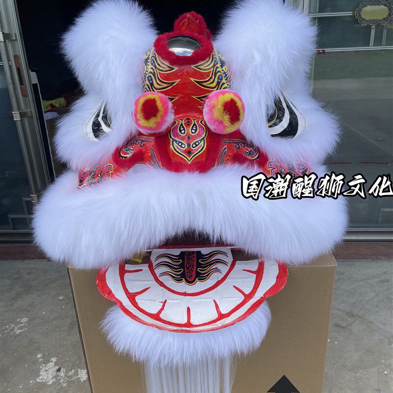 舞狮道具醒狮套装醒狮南狮竹编狮三号狮舞狮套装醒狮套装双人舞狮