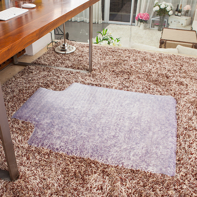 磨砂木地板保护垫转椅垫办公椅子地垫电脑椅地毯加硬防滑PVC地垫