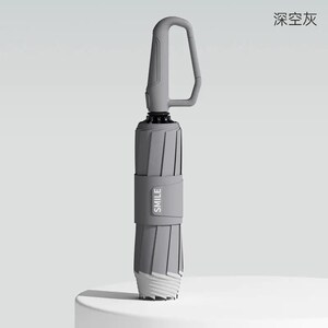 左都新款环扣反向全自动雨伞结实耐用抗风暴男折叠晴雨两用防风伞