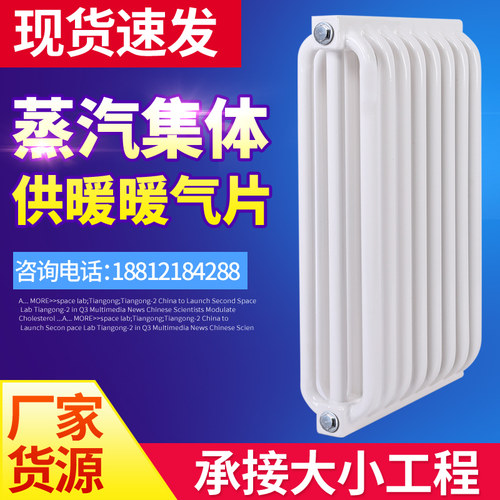 钢制弧管散热器暖气片蒸汽专用弧三柱弧四柱电厂化工厂专用