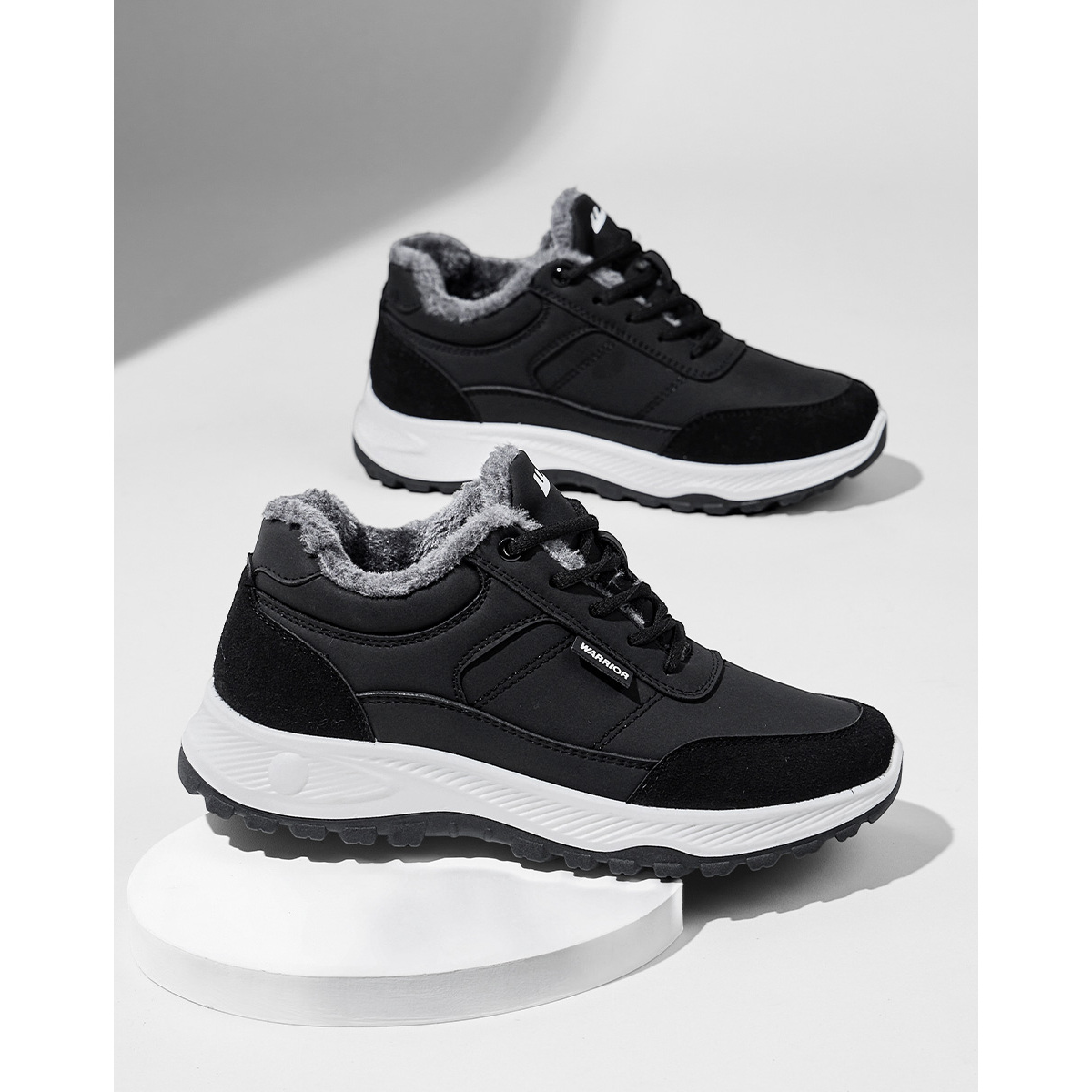 回力男鞋爸爸鞋2025秋季新款软底加绒休闲老人鞋中老年健步鞋2380