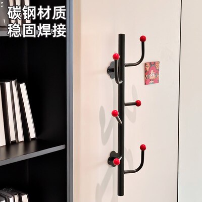 挂衣钩壁挂式卧室衣帽架铁艺玄关客厅挂包架浴室墙上挂架