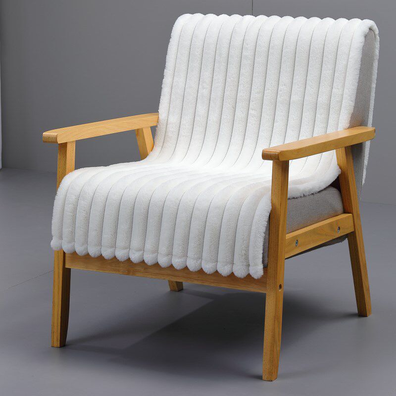 毛毛虫毛绒单人沙发坐垫盖布椅子套罩沙发垫四季滑座垫沙发椅垫