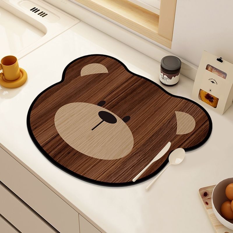 厨房台面沥水垫吧台滑隔热垫子软硅藻泥餐具吸水垫杯垫免洗,居家布艺,餐垫,淘宝优惠券,粉丝福利购,淘宝优惠卷