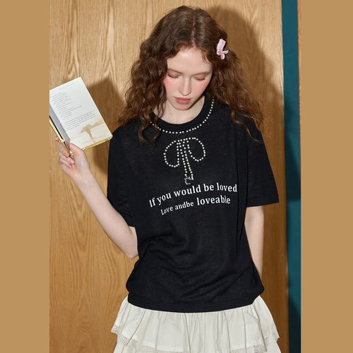 凉感针织衫女短袖开衫