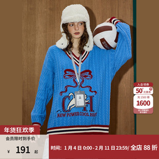 coolhut设计感圆领无袖叠穿通勤款女式百搭针织马甲