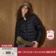 coolhut纯色轻薄羽绒内胆2026冬季 新款 女排骨羽绒服休闲外套