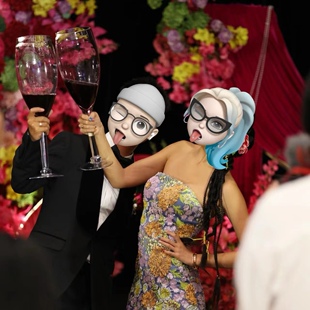 个性超级大酒杯婚礼大酒杯超大创意敬酒杯玻璃杯子巨型加厚高脚杯