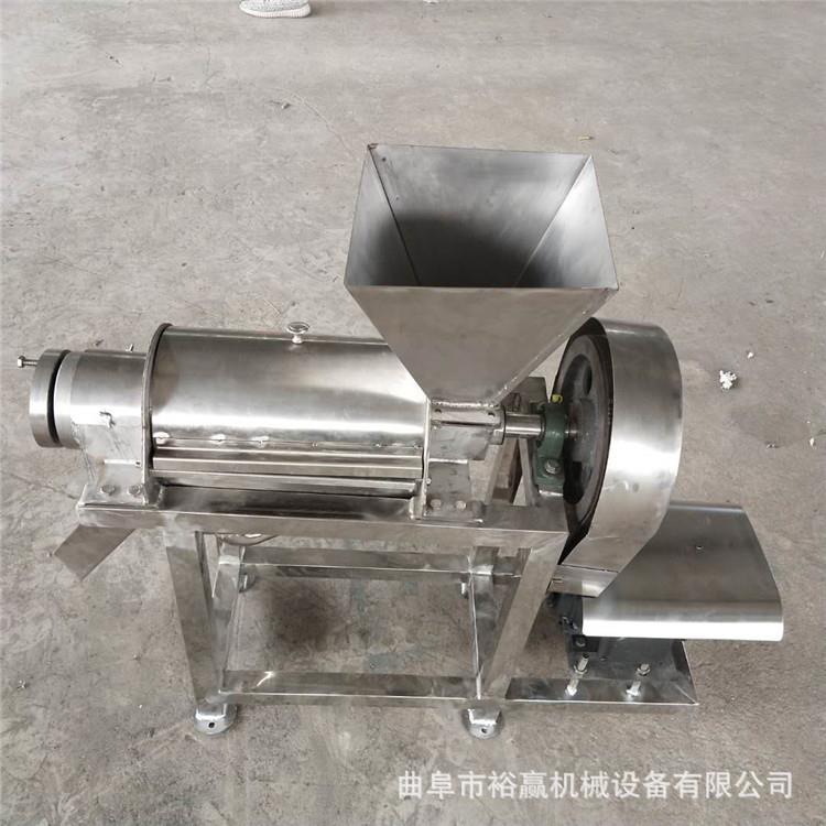 大型螺旋鲜果榨汁机苹果黑葡萄桃挤汁机香梨橘子榨汁设备