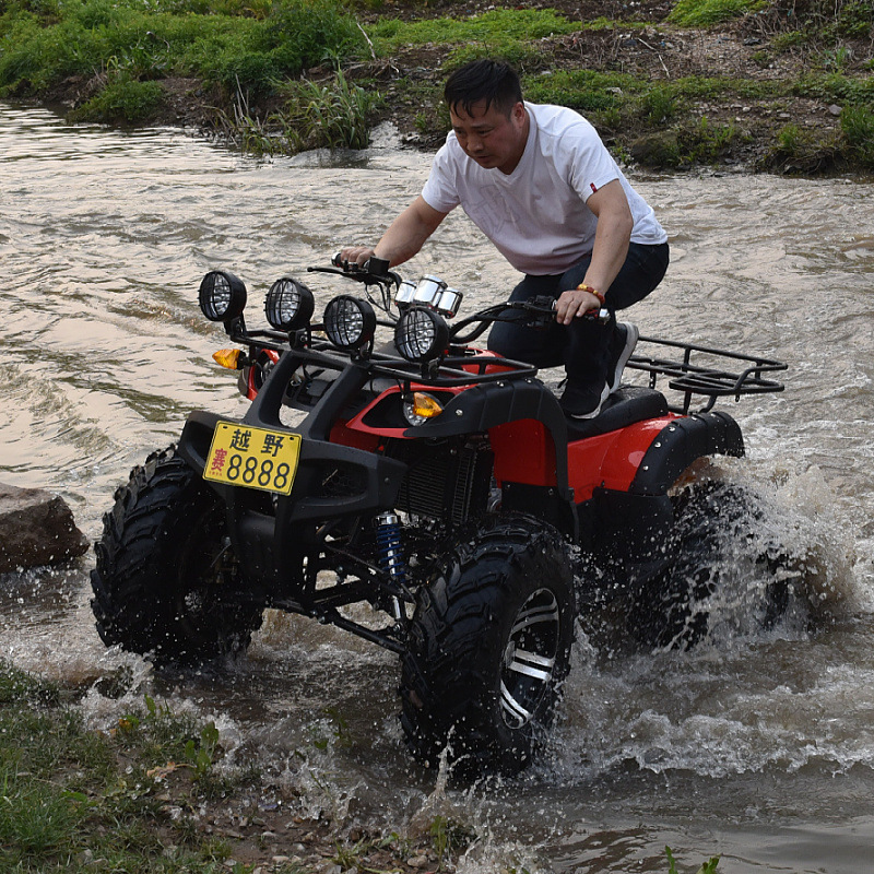 沙滩车四轮越野摩托车 宗申山地越野车 全地形轴传动150cc沙滩车