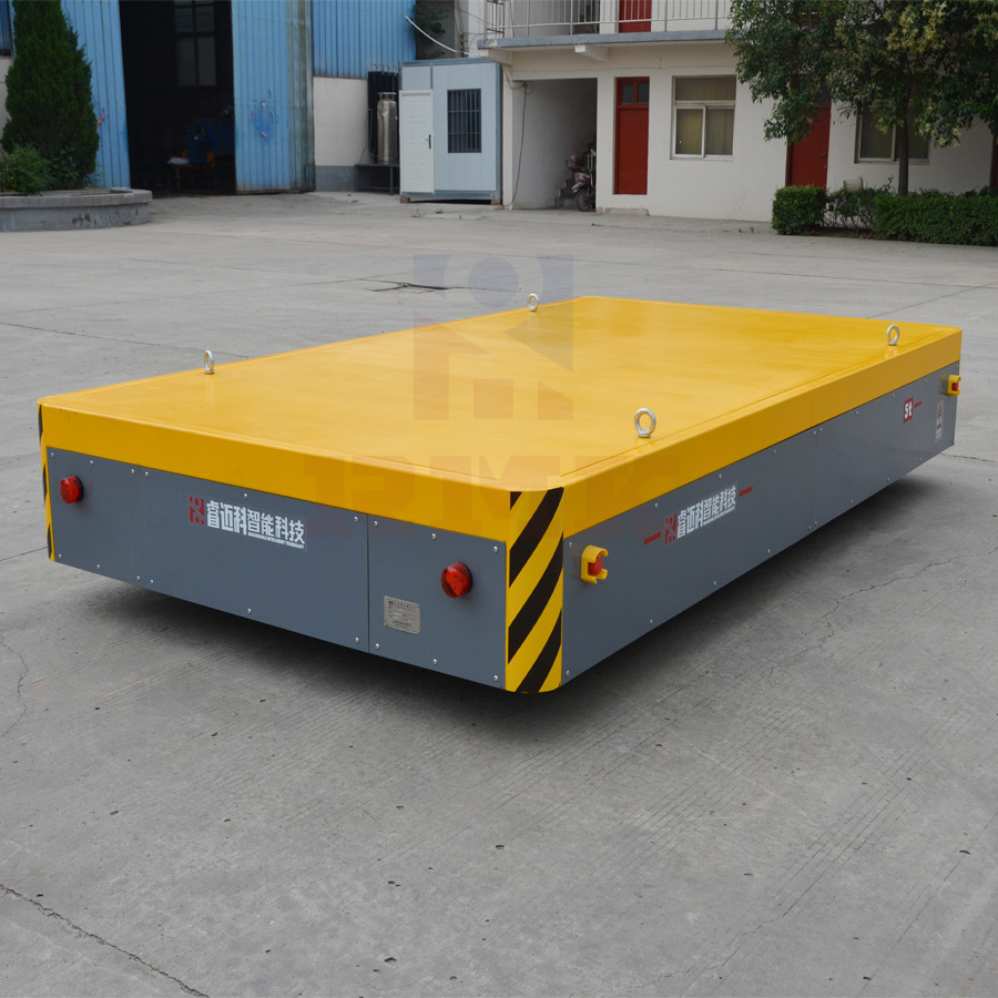 可差速转向无轨平板车电动低台面无轨地平车原材料周转无轨胶轮车