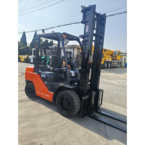 丰田3吨叉车TOYOTA 8FD30 FORKLIFT SIDE SHIFT 2 STAGE 4METER
